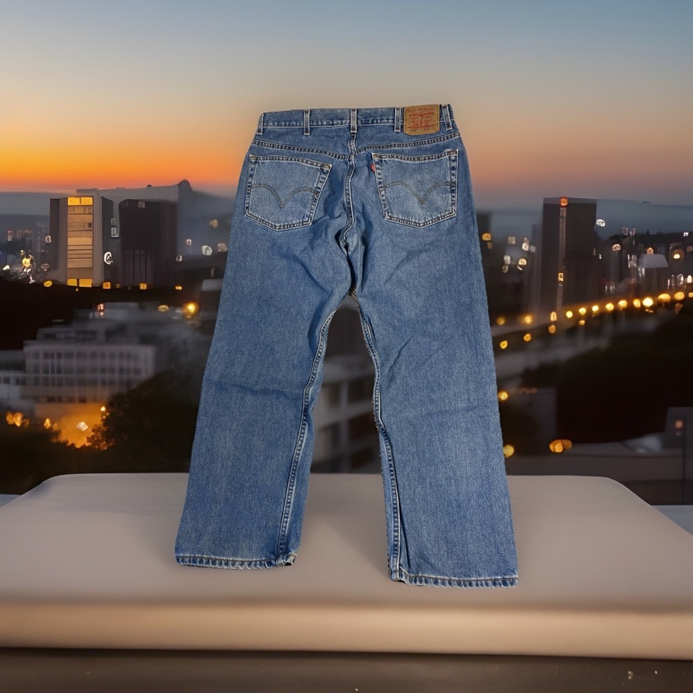 Vintage Levis 505 Jeans Mens 38x30 Straight  Denim  y2k